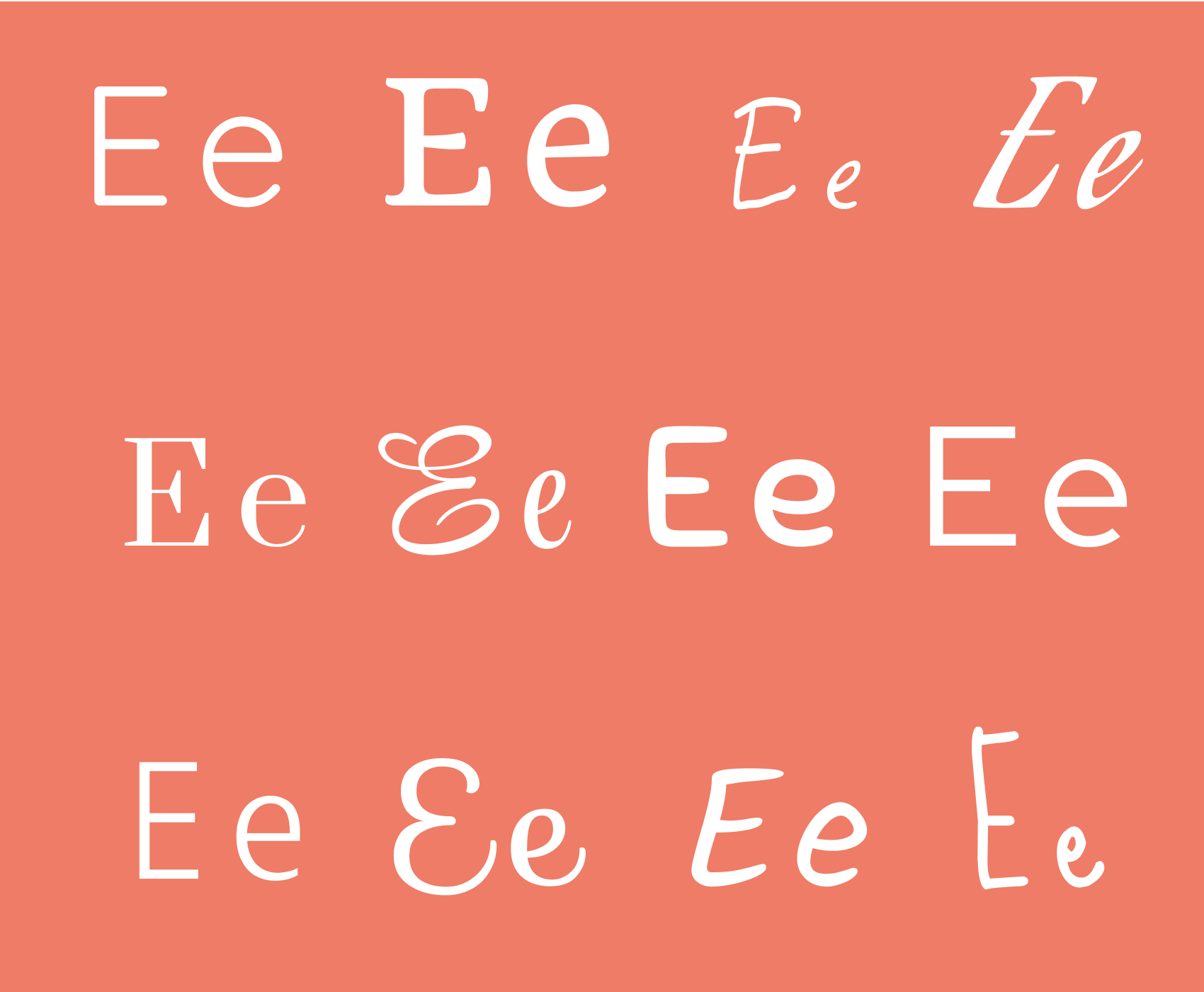 E e